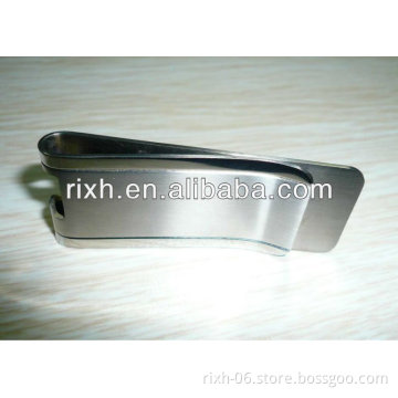 titanium tie clip for men.titanium stickpin,necktie clip,titanium money clip card holder